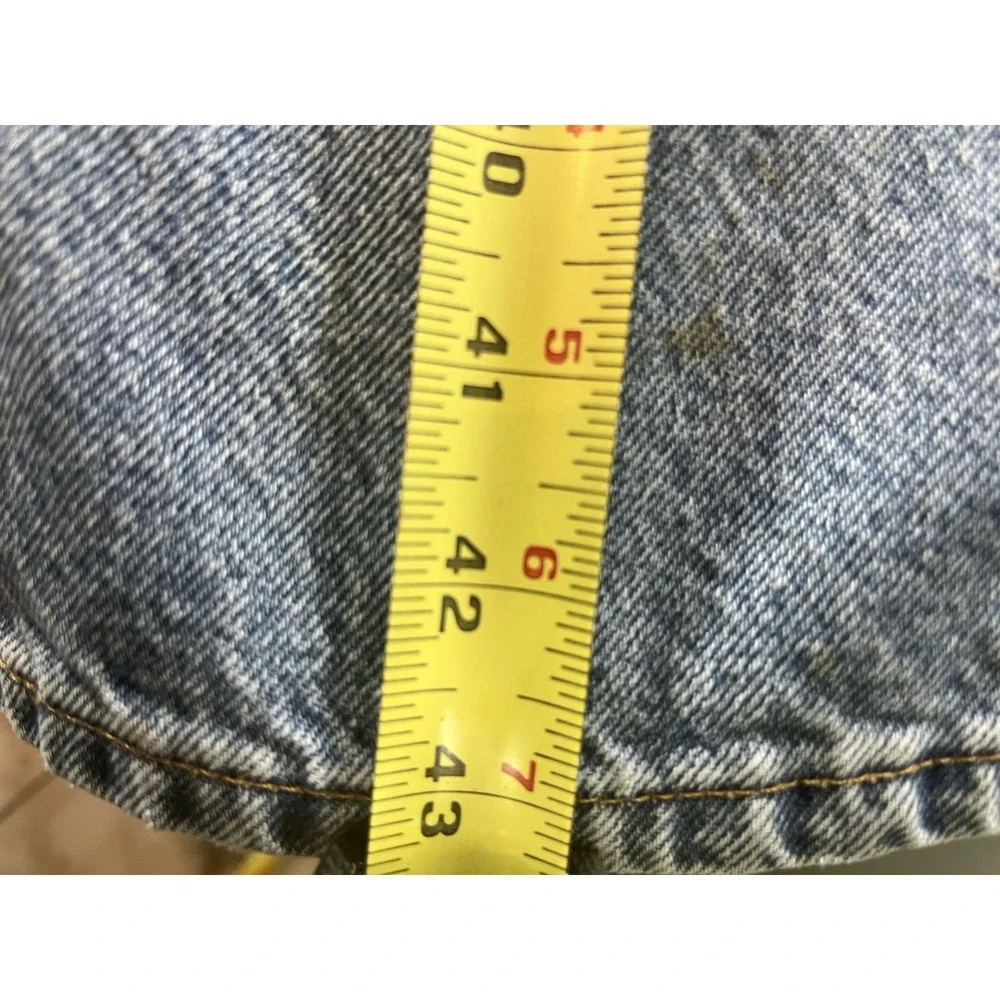 Vintage 90s Levis 545 Jeans Mens 42X30 Blue Denim Loose Fit Baggy Casual